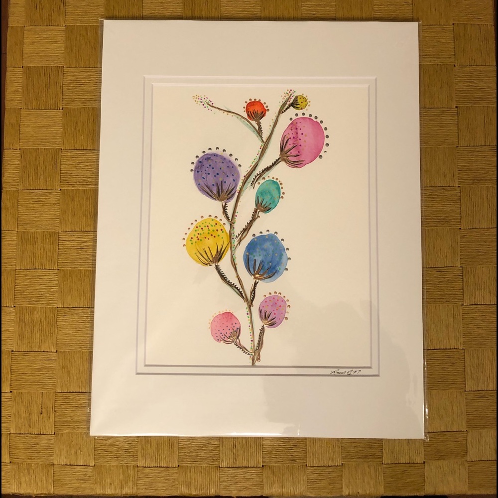 Original watercolor painting